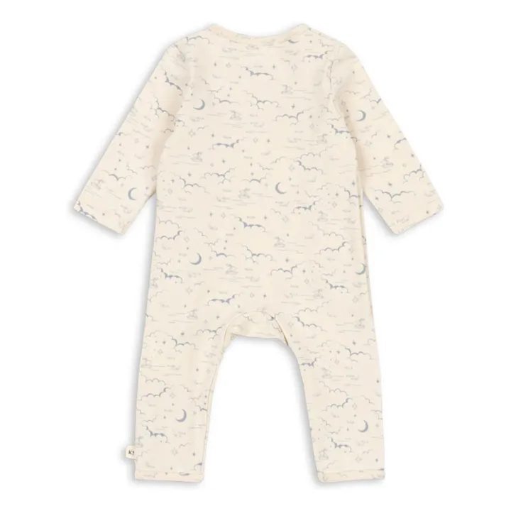 Combinaison Ciel Coton Bio | Ecru- Image produit n°2