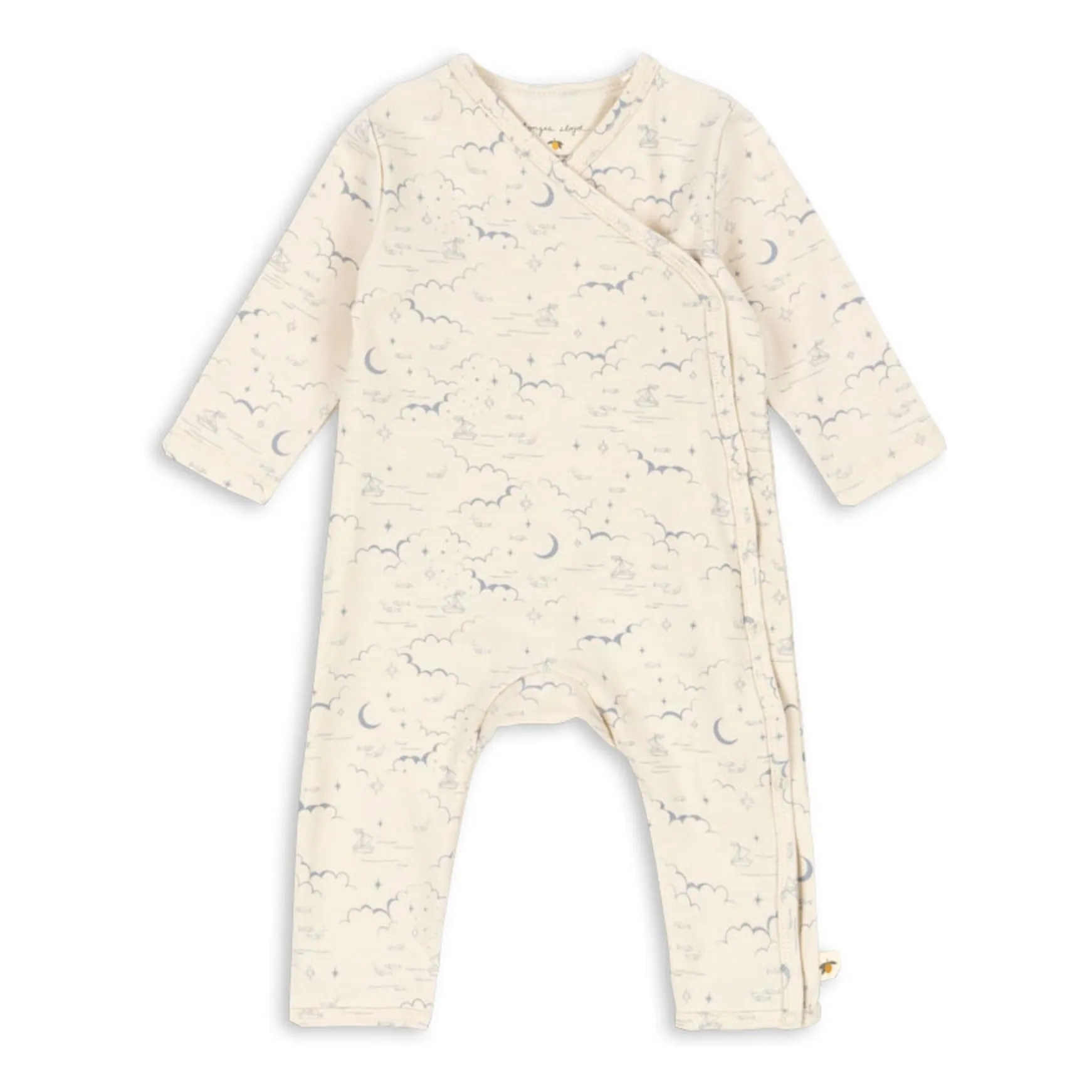 Konges Sløjd Ecru Ciel Organic Cotton Jumpsuit