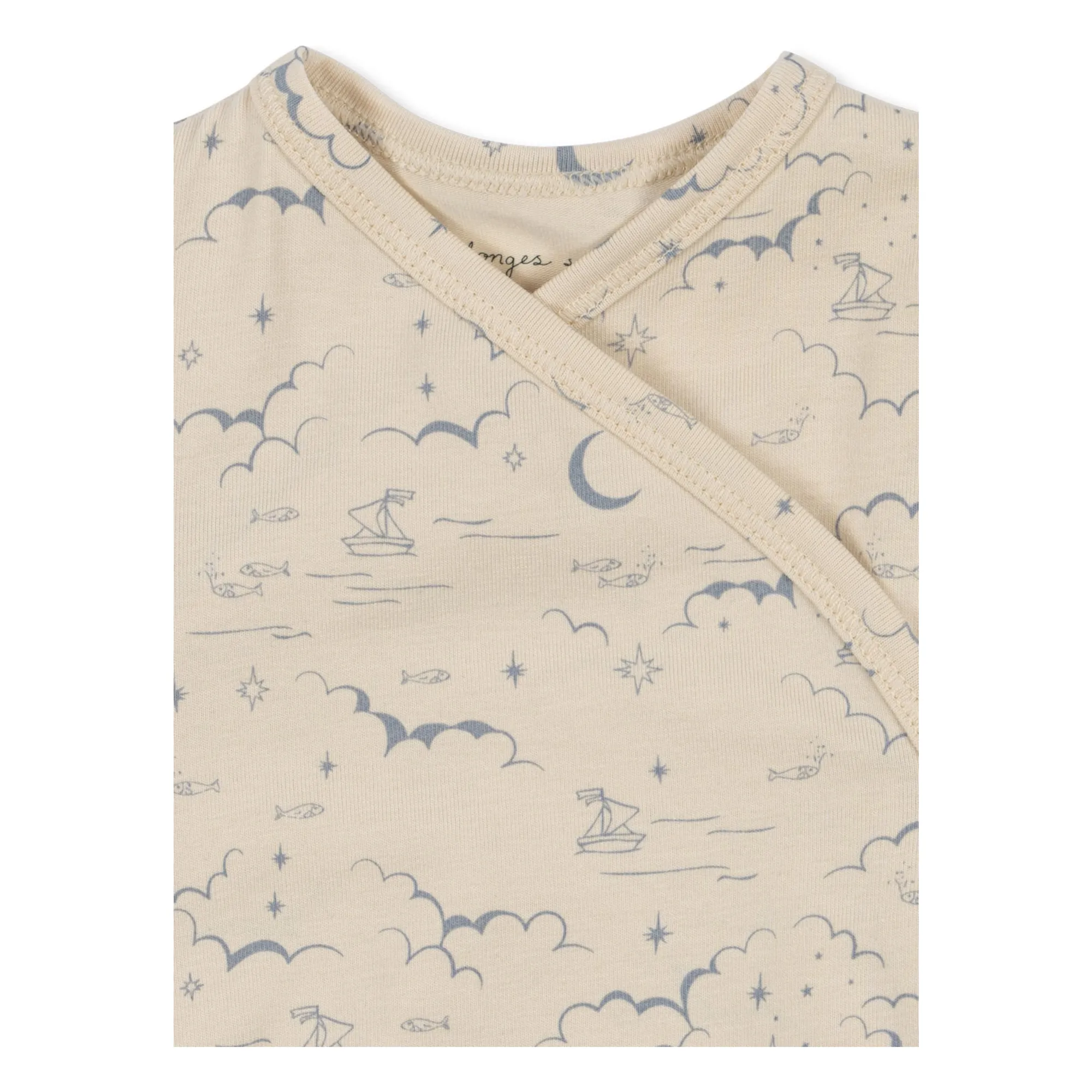 Body Ciel Coton Bio | Ecru- Image produit n°1