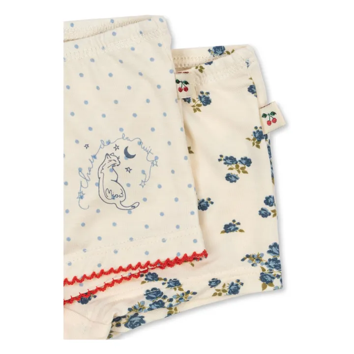 Lote de 2 Hipsters Mimmi Pois Modal | Crudo- Imagen del producto n°1