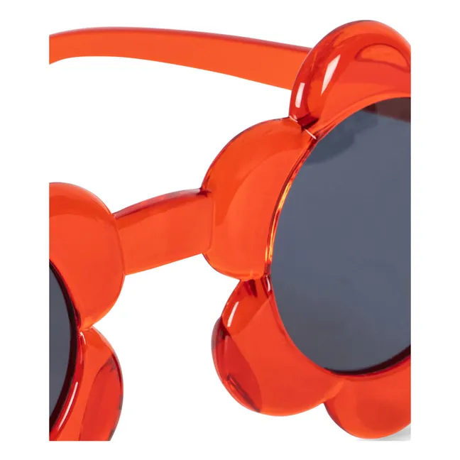 Lunettes de Soleil Fleur | Rouge