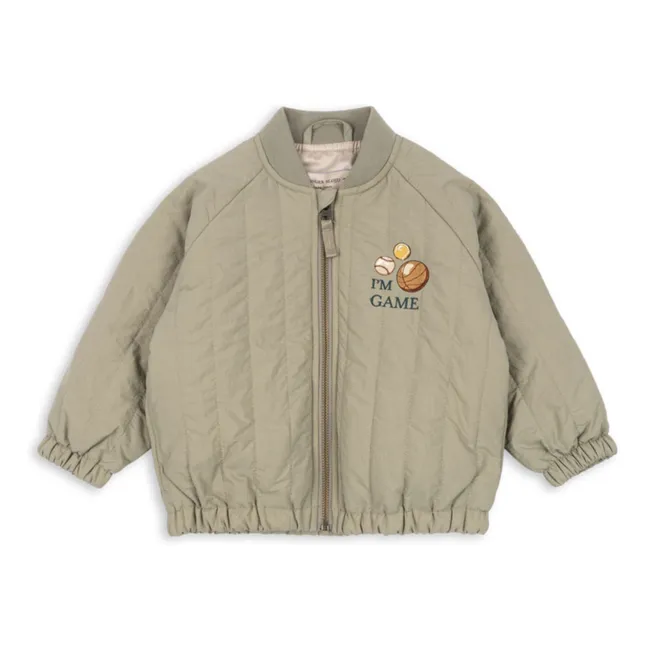 Chaqueta bomber Juno In It To Win It | Verde Kaki