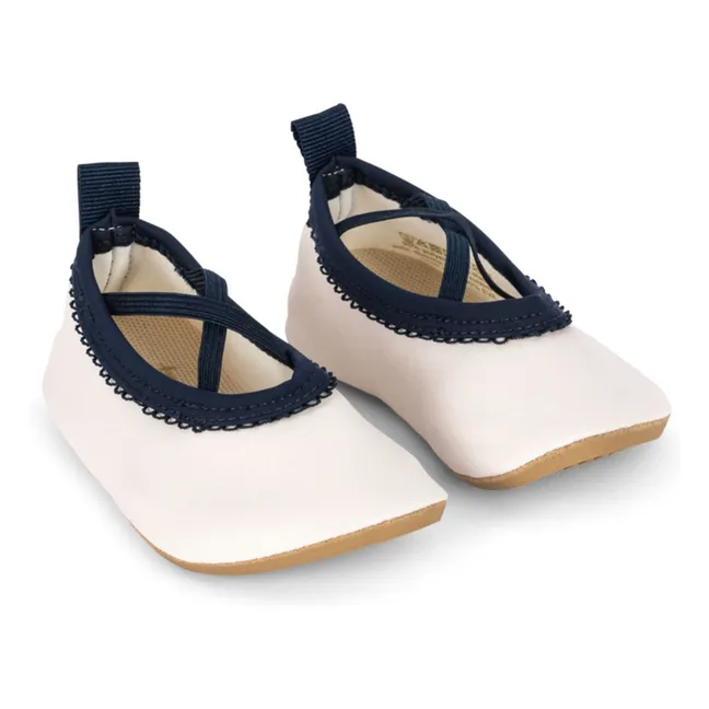 Chaussures d'eau Vilja Fibres Recyclées | Ecru