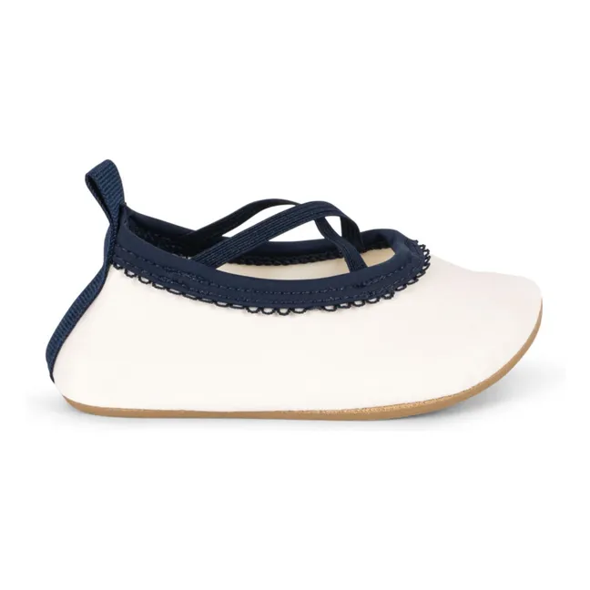 Zapatillas de agua de fibra reciclada Vilja | Crudo