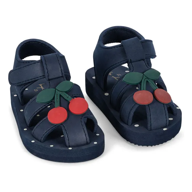 Sandals Sable Cerises | Navy blue