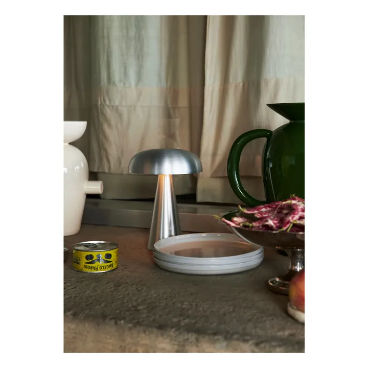 Lampe à poser Como SC53, Space Copenhagen | Argenté- Image produit n°5