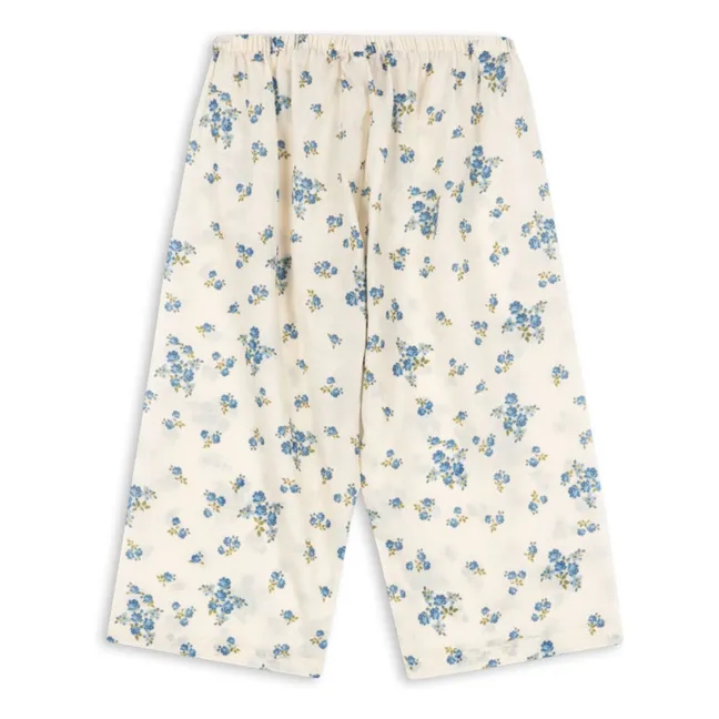 Pantaloni Pacey in cotone biologico Berry | Ecru