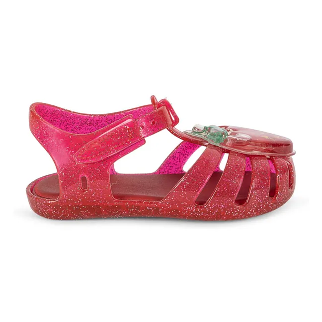 Sandales d'eau Lilo Fraises | Rose fuschia