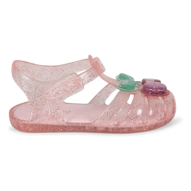 Lilo Cerises water sandals | Pale Pink