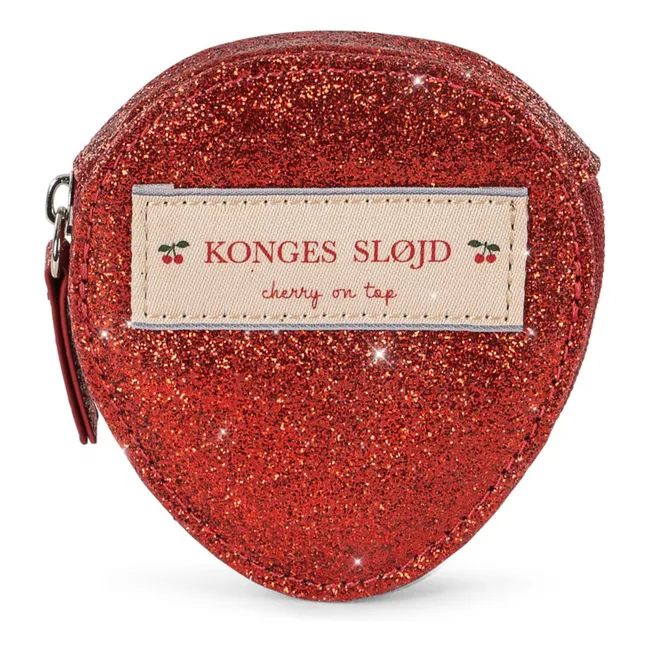 Sac Sequins Fraise | Rouge