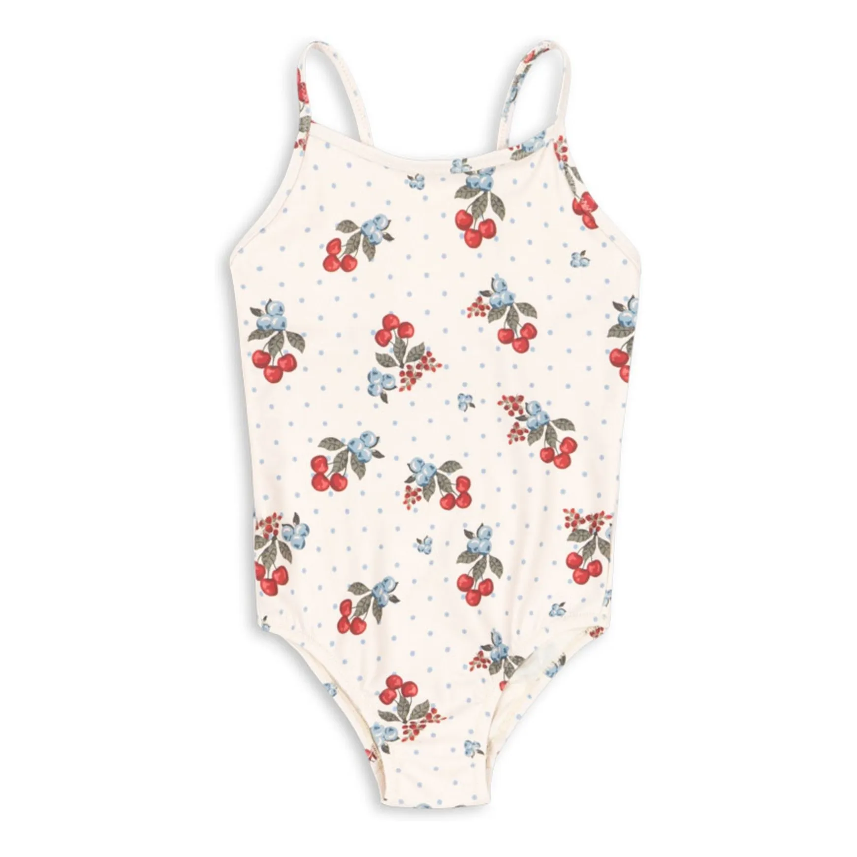 Konges Sløjd Ecru Frago Cherry Recycled Fiber Swimsuit