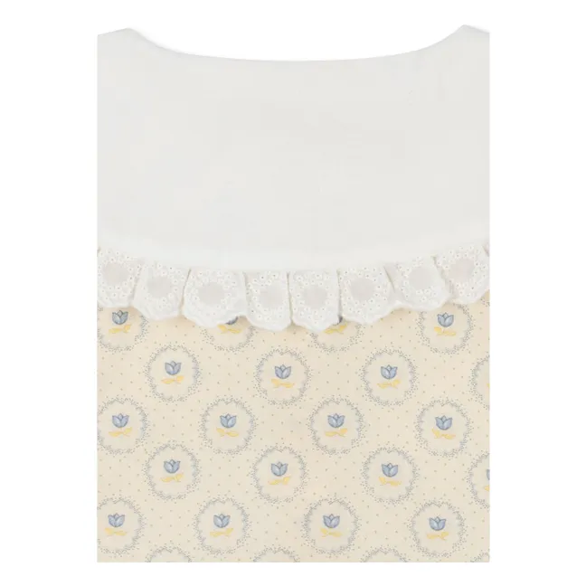 Blouse Col Coton Bio | Ecru