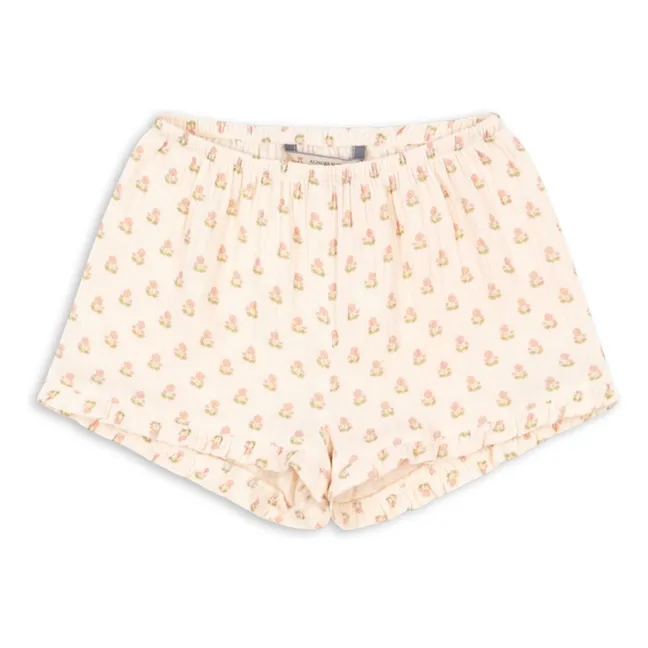 Pantalones cortos de algodón ecológico Coco | Rosa Pálido