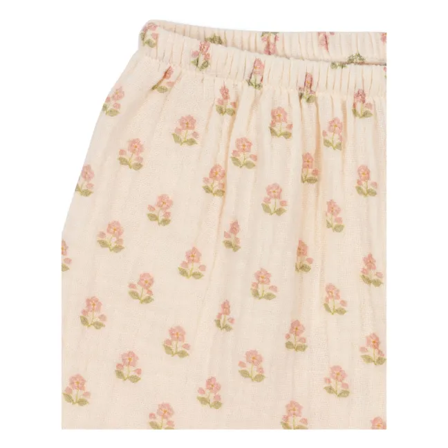 Coco organic cotton shorts | Pale Pink