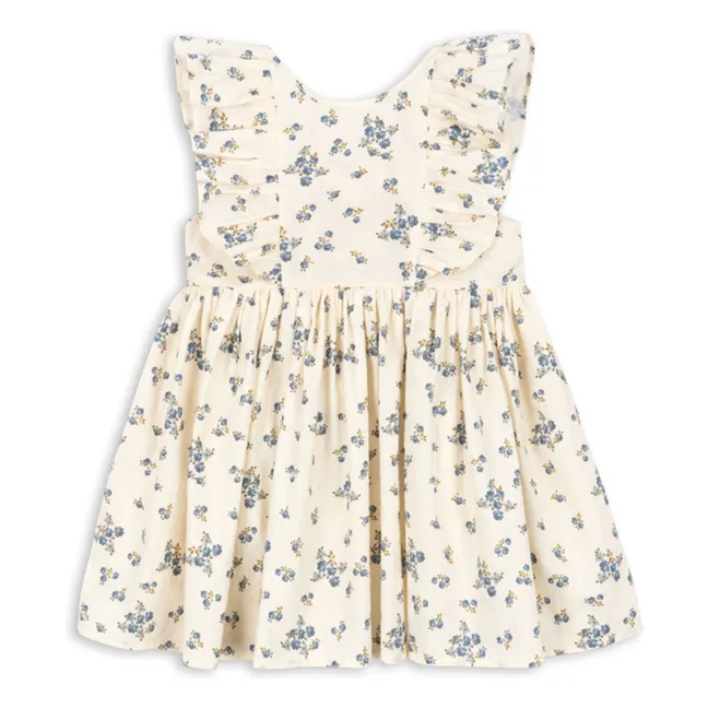 Vestido Cianna de algodón orgánico | Crudo