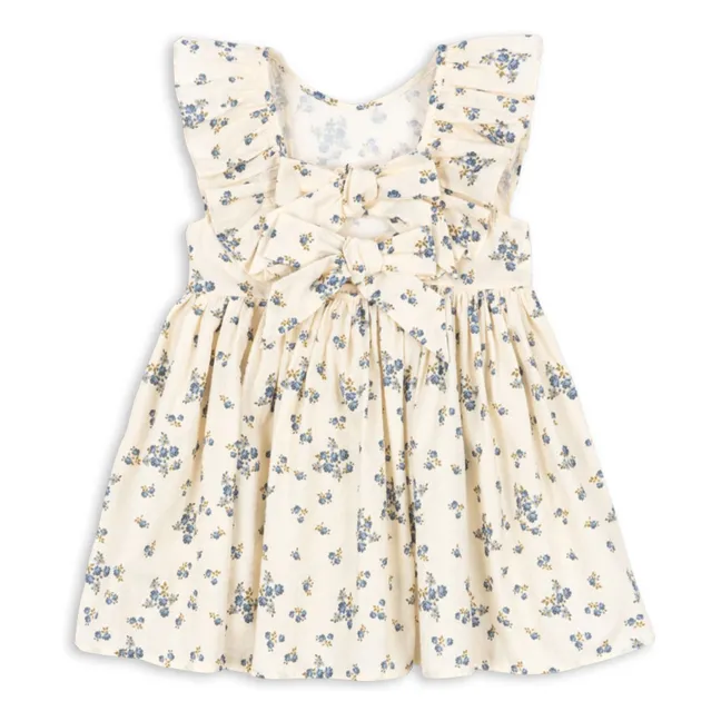 Vestido Cianna de algodón orgánico | Crudo