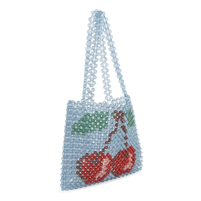 Bolso perla cereza | Azul