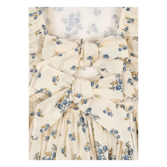 Vestido Cianna de algodón orgánico | Crudo