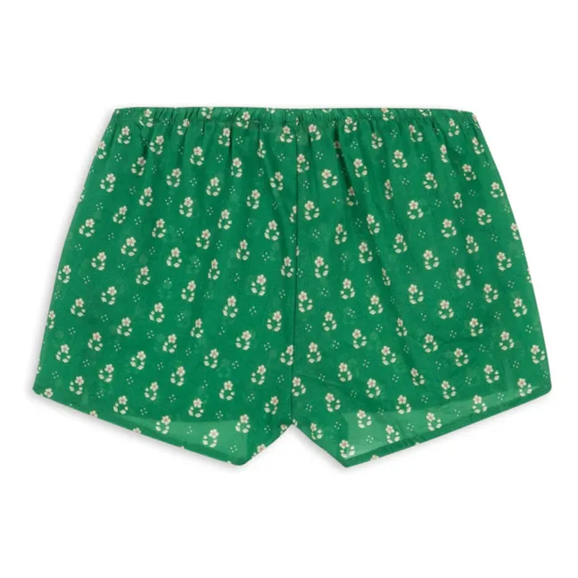 Cami Shorts de algodón orgánico | Verde