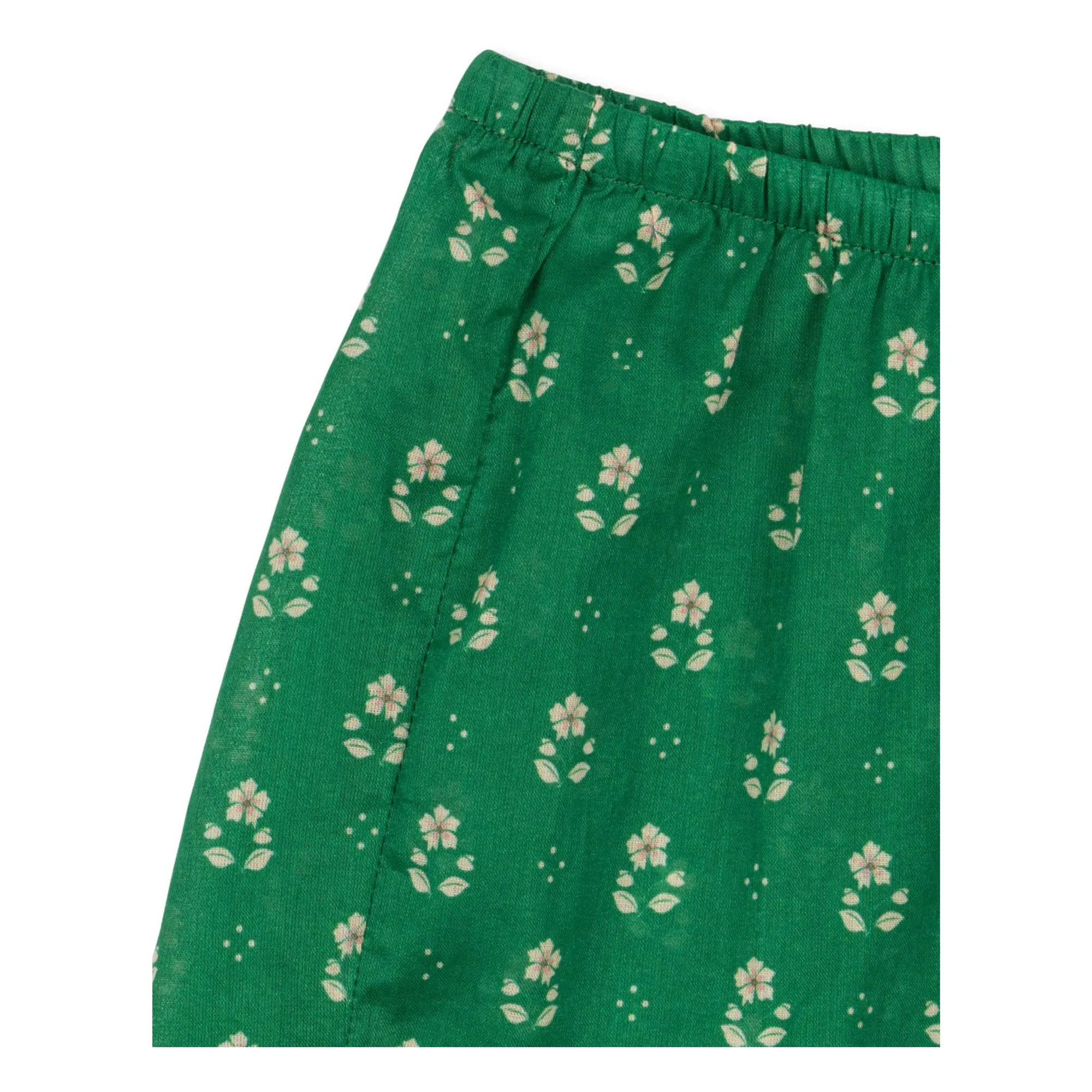 Cami Shorts de algodón orgánico | Verde- Imagen del producto n°3