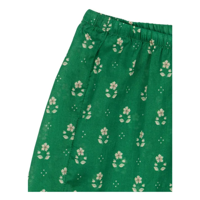 Cami Shorts de algodón orgánico | Verde