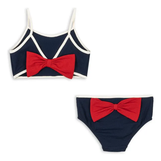 Bowie Recycled Fiber Swimsuit | Navy blue