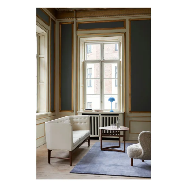 Flowerpot VP3 table lamp, Verner Panton | Light blue