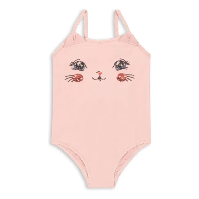 1 Piece Swimsuit Kitty Recycled Fibers | Pink
