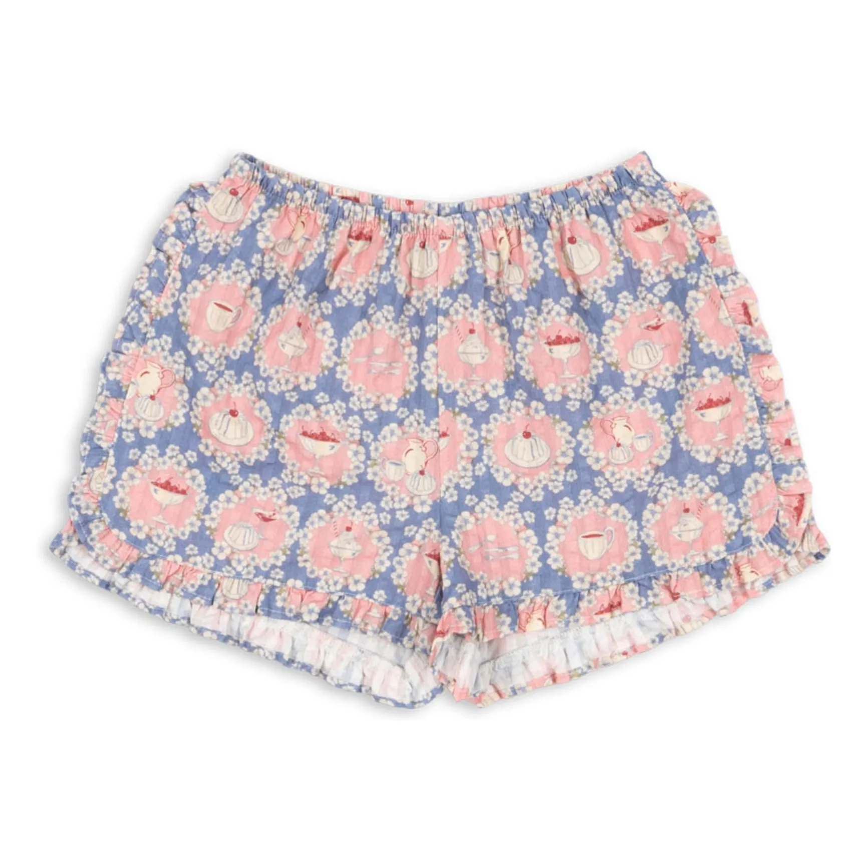 Konges Sløjd Blue Kim Snacks Organic Cotton Shorts