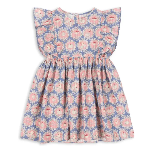 Robe Kim Snacks Coton Bio | Bleu