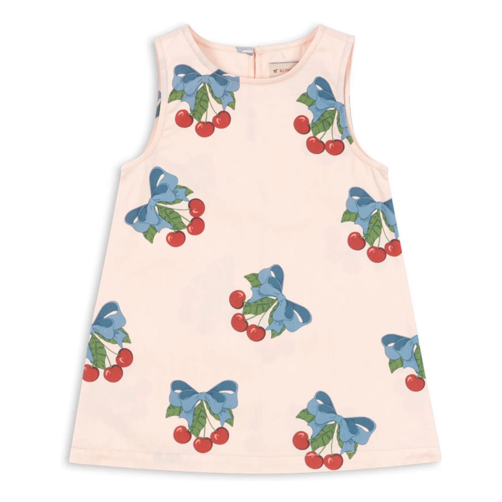 Konges Sløjd Pink Frankie Cerises Organic Cotton Dress