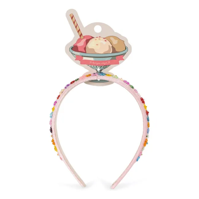 Serre-tête Glaces | Rose