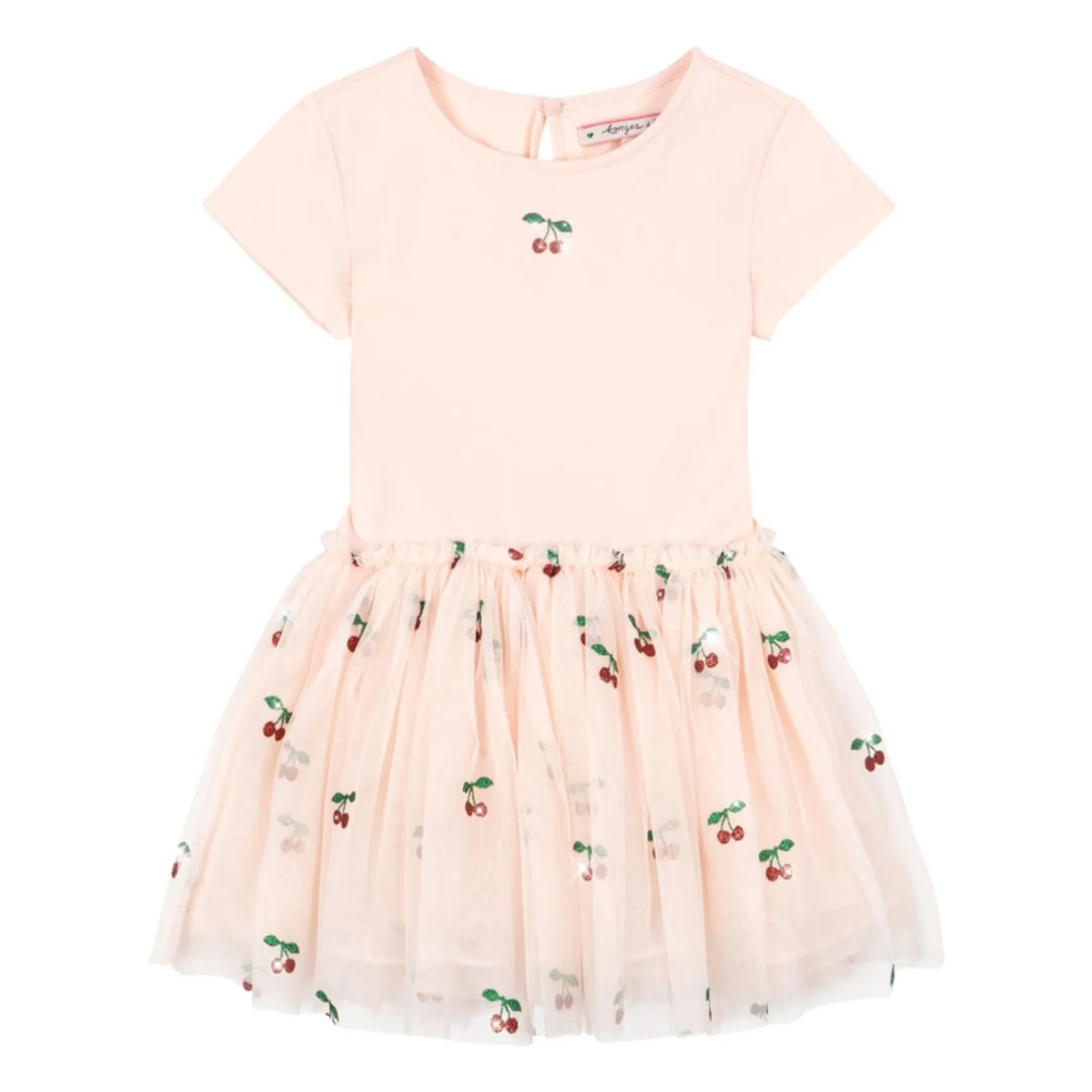 Konges Sløjd Pink Ballerina Cerises Tulle Dress