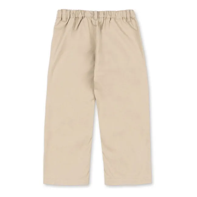 Pantalon Chino Willo Coton Bio | Beige