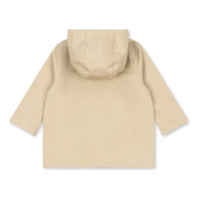 Kurzer Trenchcoat Zitrone | Beige