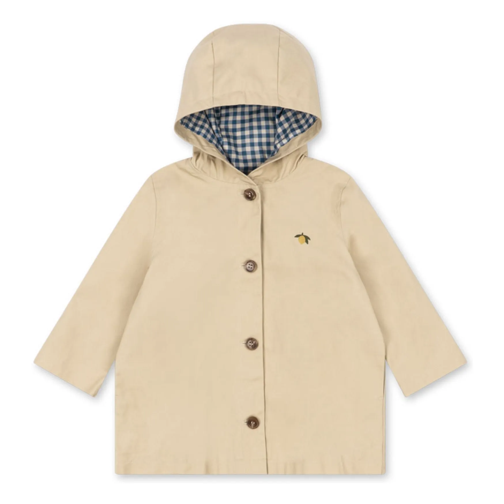 Konges Sløjd Beige Trench Court Lemon
