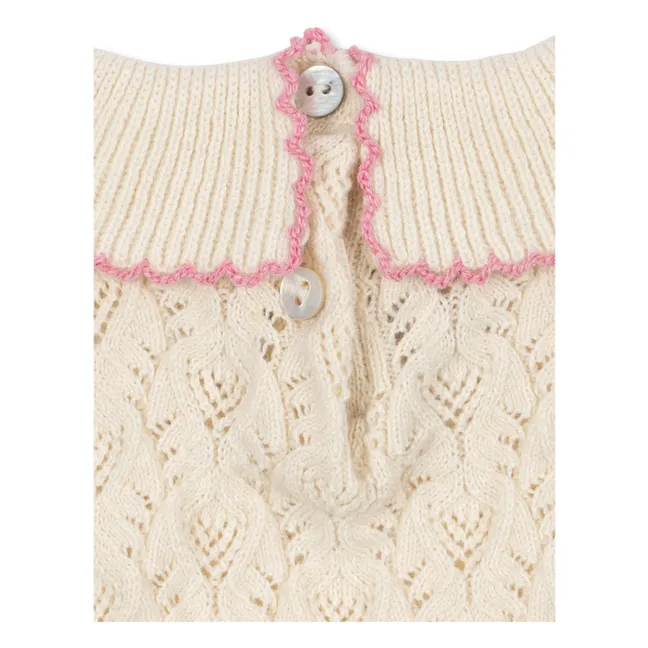 Body Durchbrochene Rose | Seidenfarben