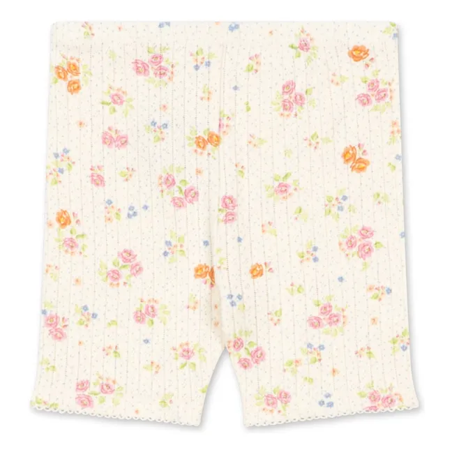 Culotte Minnie Flowers Algodón orgánico | Crudo