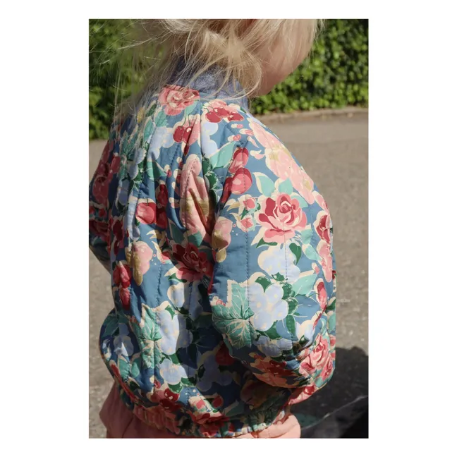 Cazadora Juno Floral | Azul