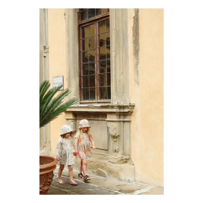 Pacey Baies organic cotton hat | Ecru