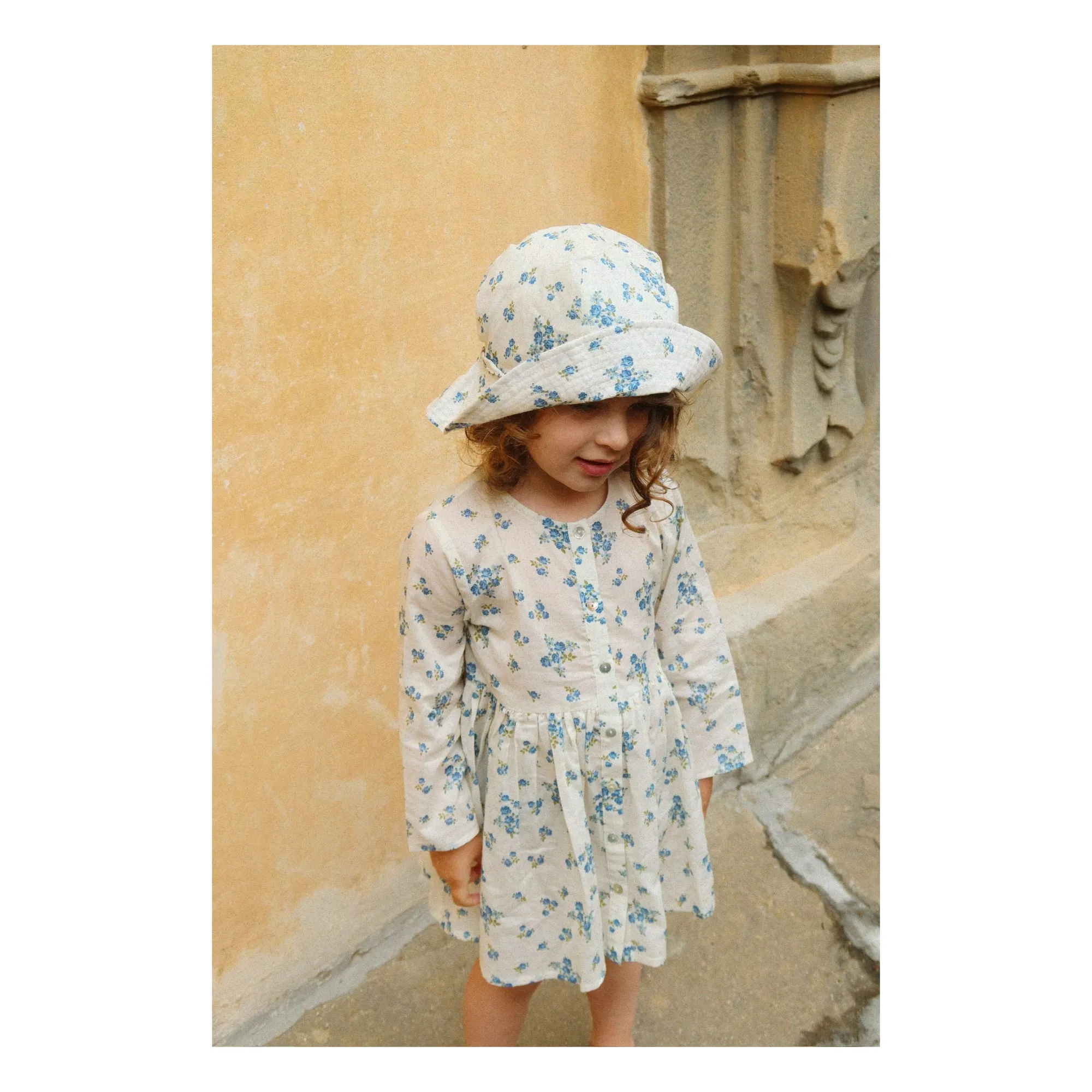 Chapeau Pacey Baies Coton Bio | Ecru- Image produit n°1