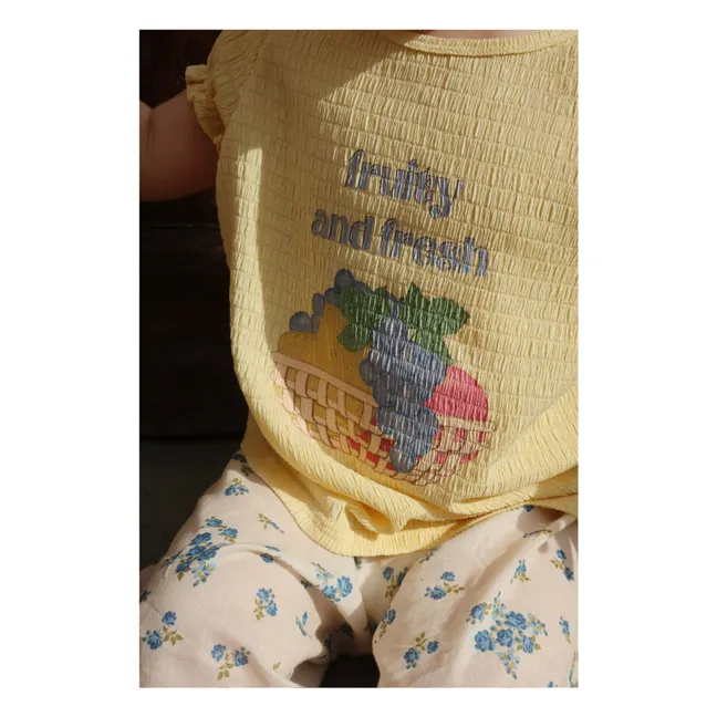 Pacey Baies Organic Cotton Pants | Ecru