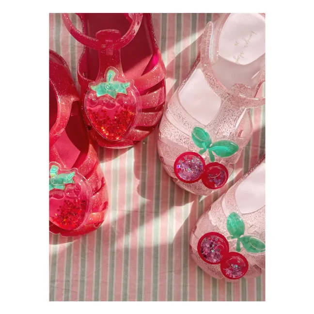 Lilo Cerises water sandals | Pale Pink