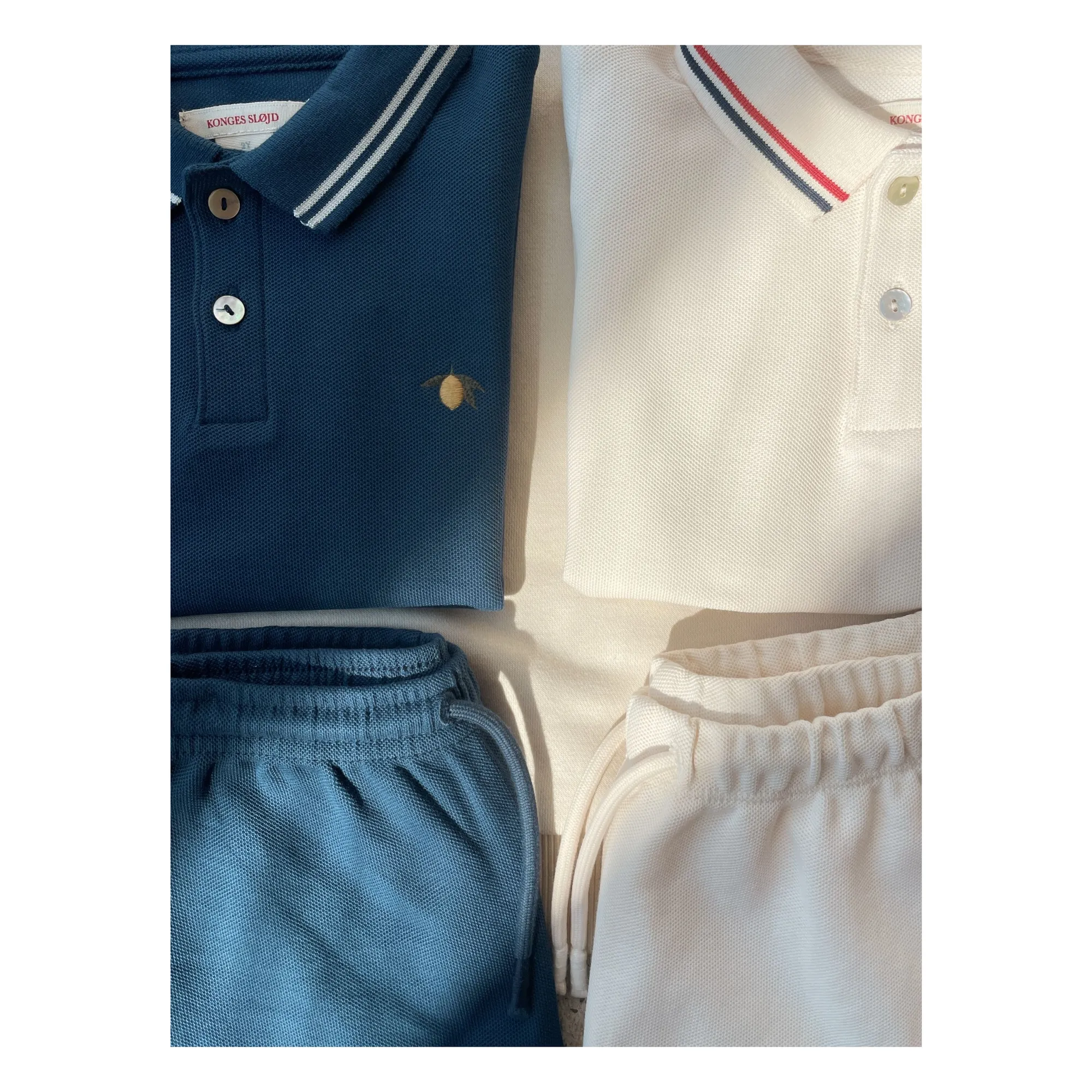 Polo Florian Coton Bio | Bleu marine- Image produit n°3