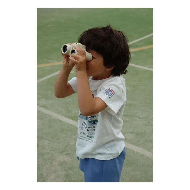 Era Piscina T-shirt Linen and organic cotton | White