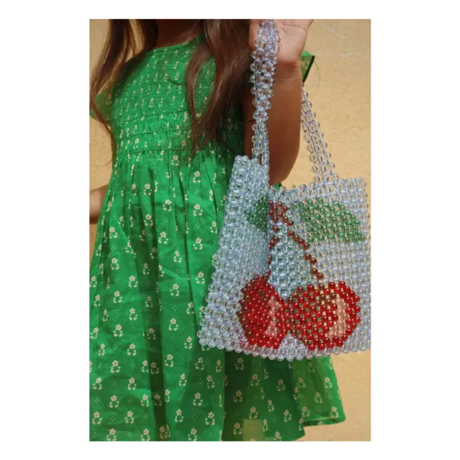 Bolso perla cereza | Azul