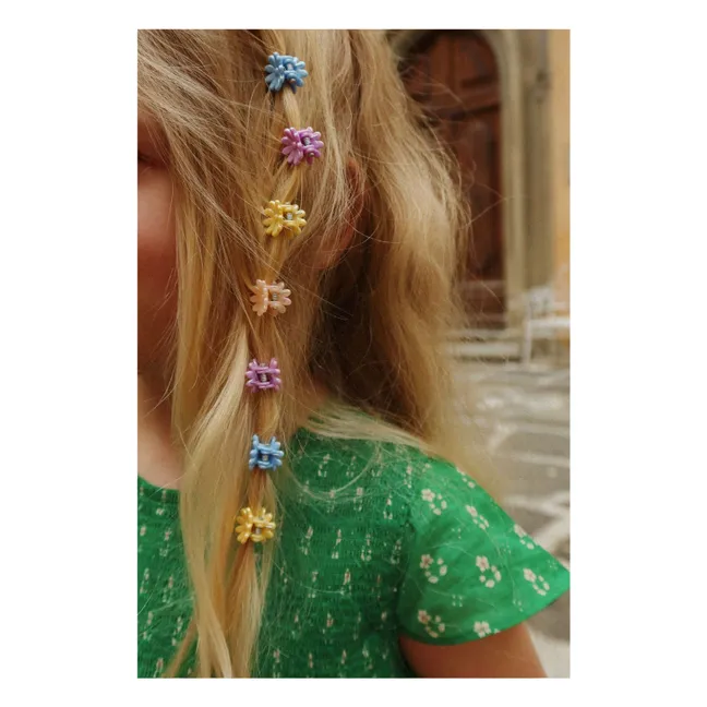 Vestido Cami Smocked de algodón orgánico | Verde