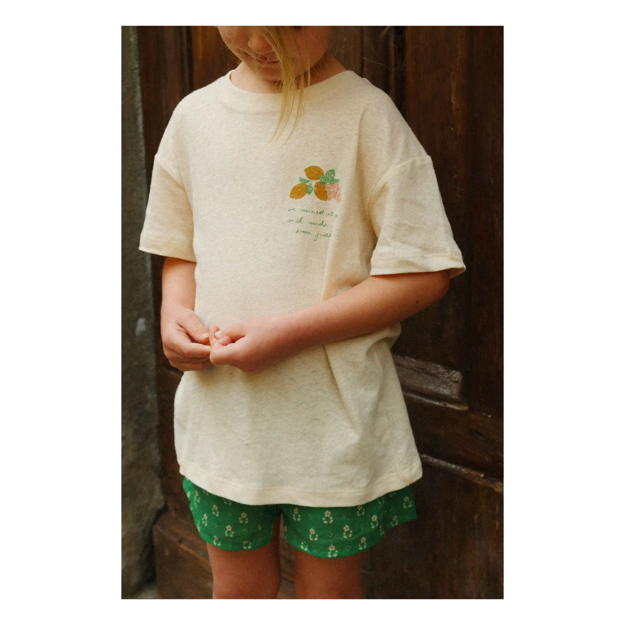 Cami Shorts de algodón orgánico | Verde- Imagen del producto n°1