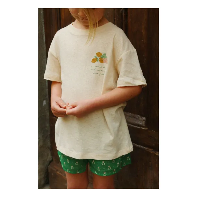 Organic Cotton Cami Shorts | Green