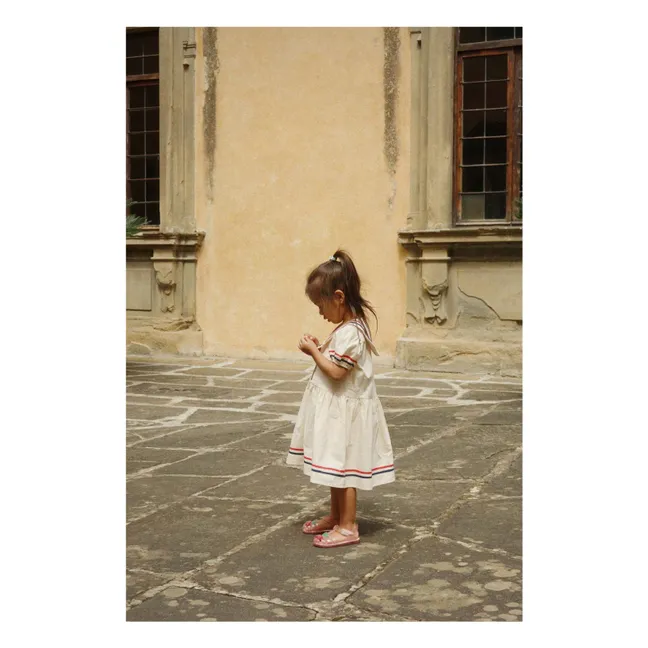 Allie organic cotton dress | Ecru